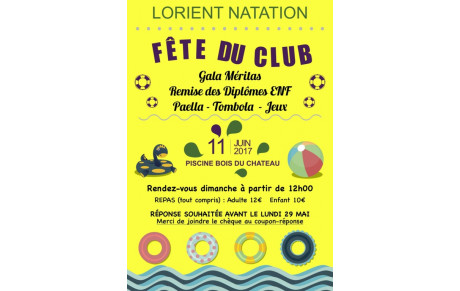 FÊTE DU CLUB 2017