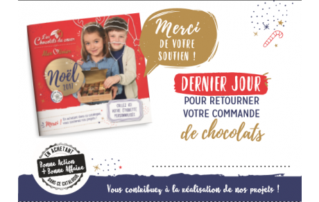 BON DE COMMANDE CHOCOLATS