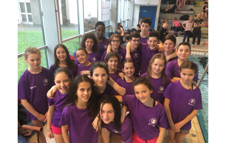 LA TEAM À VANNES AU NATATHLON 2