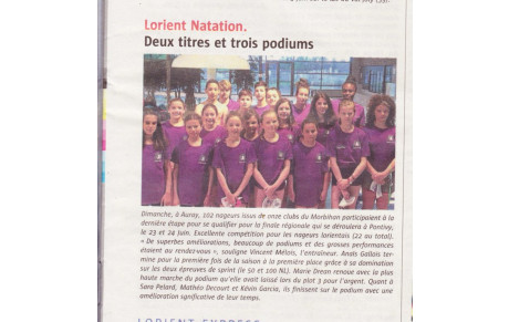 ARTICLE DU TÉLÉGRAMME DU 30/05/2018