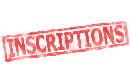 INSCRIPTIONS 2018-2019
