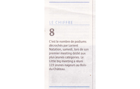 ARTICLE DU TÉLÉGRAMME DU 23/10/2018