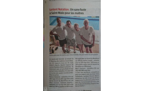 ARTICLE DU TÉLÉGRAMME DU 02/05/2019