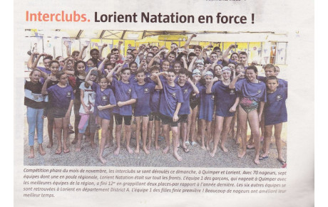 ARTICLE DU TÉLÉGRAMME DU 15/11/2019